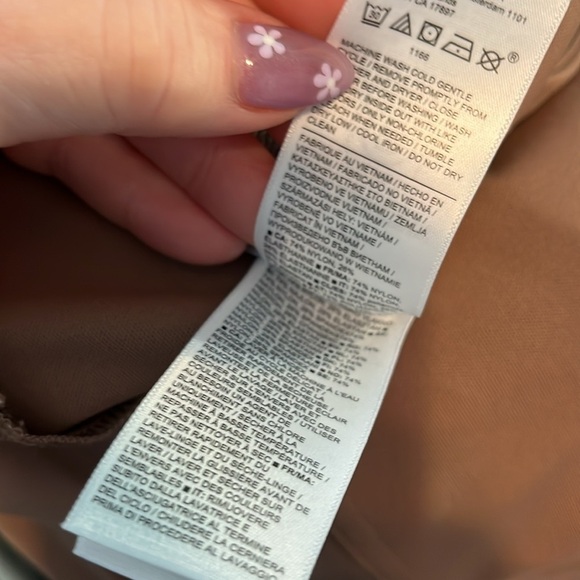 Athleta Delancey Straight Cargo Pants Rustic Beige Size XL - Picture 11 of 11